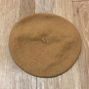 Tan Wool Beret